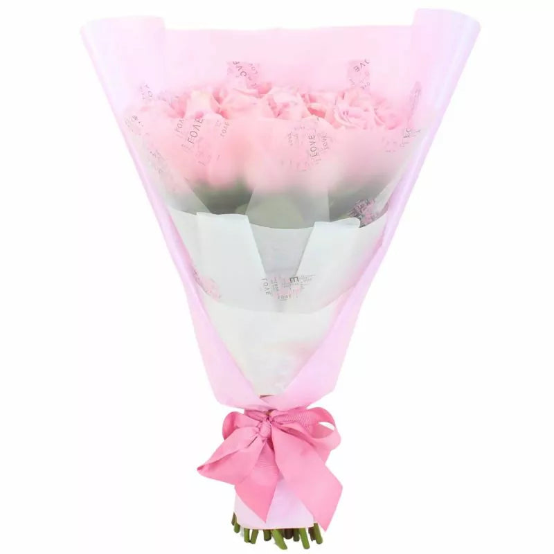 Ramo 24 rosas rosadas